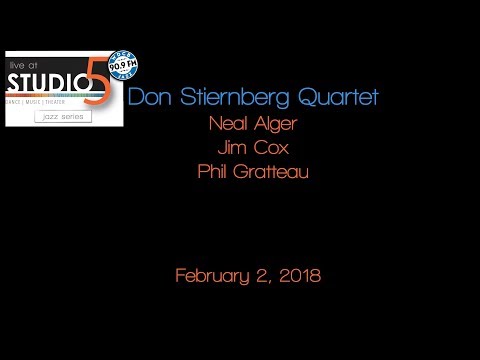 Live at Studio5: Don Stiernberg Quartet 02-02-18