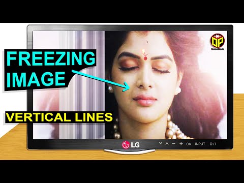 Freezing Image & Vertical Lines Problem on LG LCD TV Screen, LC216EXN (SF) (A1) Panel Repair