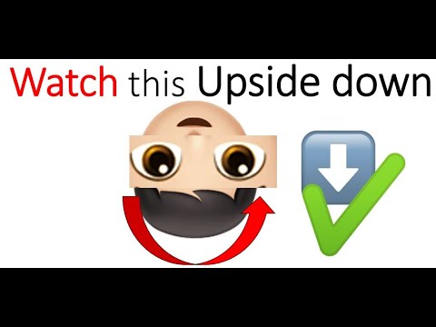 Most people are not able to watch this Upside down