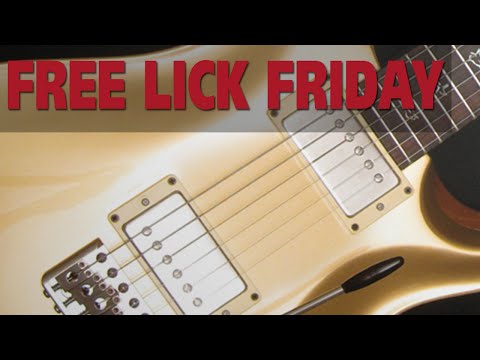 FREE LICK FRIDAY | STUART BULL | GUITAR LESSON