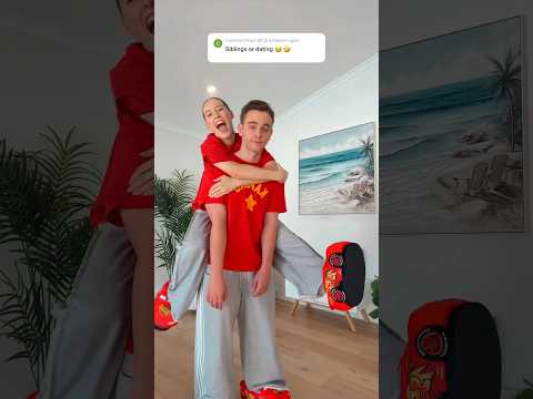 SIBLINGS OR DATING? 🤔🥴🤣 #shorts #germany #australia #usa