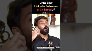 How to grow on LinkedIn? 🚀 ft. @vaibhavsisinty #viral