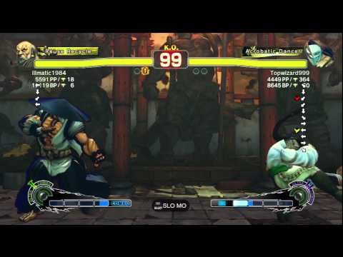 illmatic1984 [Gouken] vs. Topwizard999 [Claw] | SSF4 AE