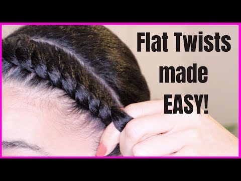 FLAT TWISTS MADE EASY! Tutorial for beginners |...