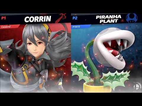 Calabrel (Corrin) vs DarkP0tat0 (Pikachu, Piranha Plant) - Smash Ultimate 13.0.1