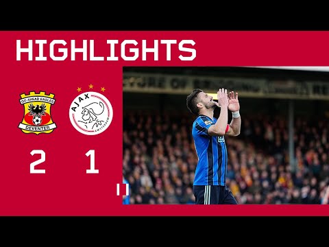 Off-day in Deventer 😤 | Highlights Go Ahead Eagles - Ajax | Eredivisie