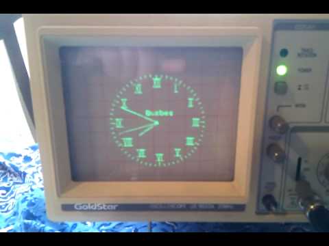 SparkFun Scope Clock