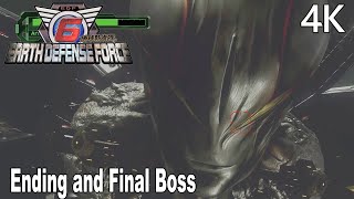 Earth Defense Force 6 Ending and Final Boss Fight 4K