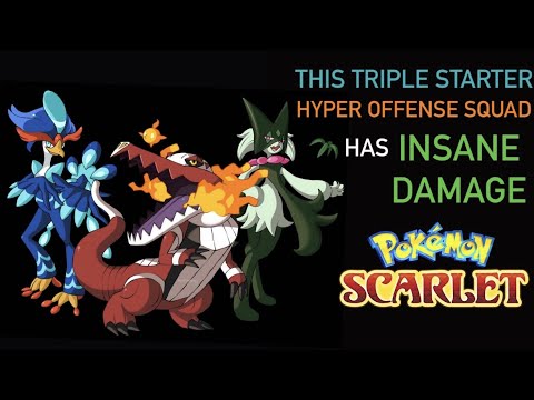 Triple Starter Hyper Offense Squad! Pokemon Scarlet & Violet VGC 2023 Ranked Battles