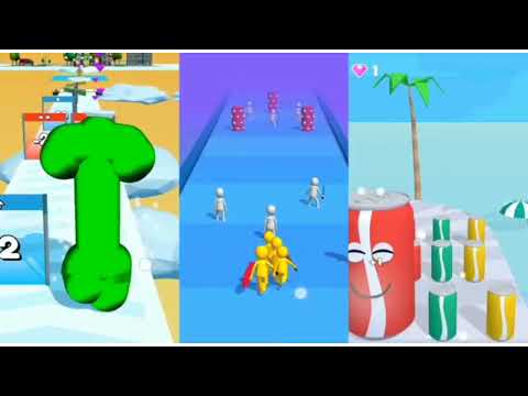 TALL MAN RUNNER VS JUICE RUN VS JOIN AND CLASH GAMEPLAY Android Video Pro Walkthrough Mobile Game
