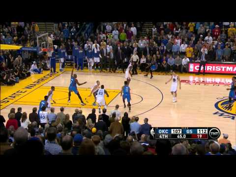 Anthony Morrow Highlights Thunder vs. Warriors 12.18.2014 - 4 Points, 3 Rebounds