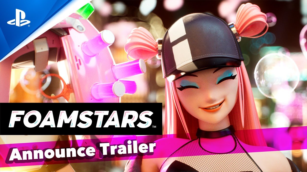 Foamstars - Announce Trailer | PS5 & PS4 Games - YouTube