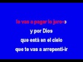 Graciela Beltran   Lo vas a pagar muy caro Karaoke