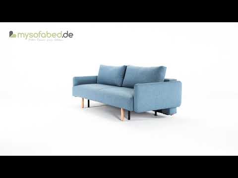 FRODE von INNOVATION Schlafsofa mit Polsterarmlehnen - mysofabed.de