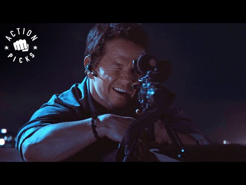 Sniper Is Tricked By Mirrors (Mark Wahlberg, Denzel Washington) | 2 Guns