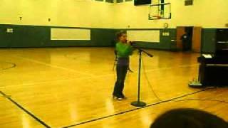 10yr old Bailey National Anthem Fieldstone Elementary
