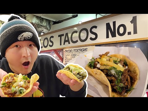 Los Tacos No. 1! MUST TRY TACO STAND in CHELSEA MARKET