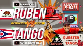Can Tangos 8 Ball Reign Continue? Ruben vs Tango The Rematch.