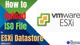 How to Upload ISO Files to Datastore  ESXi 6.5 I 2022