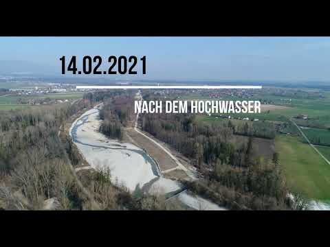 Ämmeschache, nach dem Hochwasser, Utzenstorf-Bätterkinden