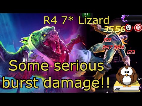 7* RANK 4 Lizard: Bring the BITE!! - Marvel Contest of Champions