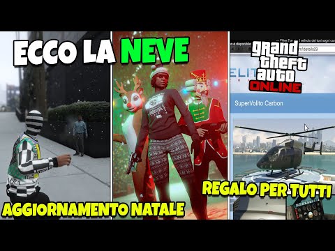 SNOW AVAILABLE IN GTA ONLINE + $3 MILLION GIFT FOR EVERYONE FROM ROCKSTAR - CHRISTMAS UPDATE