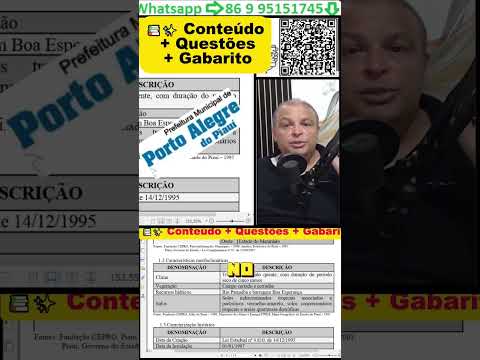 Clima, vegetação e recursos hídricos de Porto Alegre do Piauí  tudo para seu concurso!