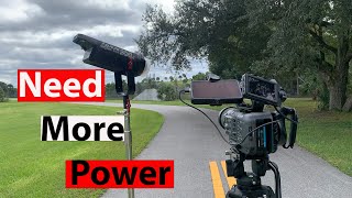 Aputure 300d Isn't Bright Enough For Outside Interviews | Vlog 6| Sony FX6 #filmmaking #interview