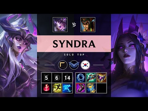 Syndra Top vs Cassiopeia - KR Diamond Patch 25.19