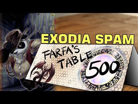 Table 500 #57 Exodia Link Spam - "NOT EVEN PLAYING THE HEAD - It's a brick"