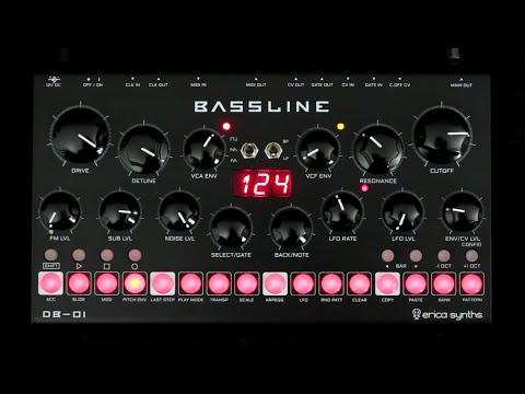 Erica Synths Bassline DB-01 ( DESK TOP! ) image 5