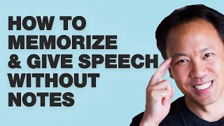 Kwik Brain Episode 11: How To Memorize & Give Speech Without Notes