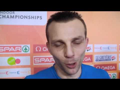 Emanuele di Gregorio (ITA) after 60m final