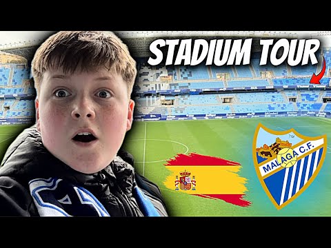 Malaga CF Stadium Tour!!! 🇪🇸⚽️