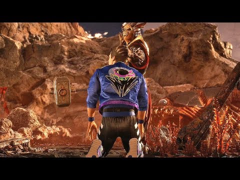 Mortal Kombat 11 Aftermath - Shao Kahn Vs Cassie Cage & Johnny Cage