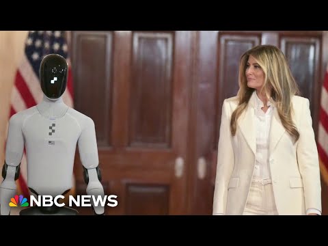 Viral robot appearances on the rise as White House hosts humanoid robot