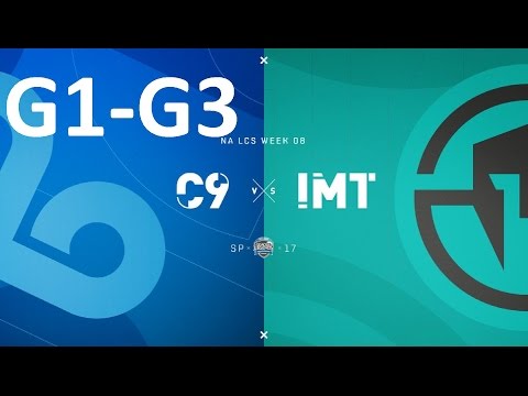C9 vs IMT Game 1-3 Highlights - 2017 NALCS SPRING SPLIT - WEEK 7 DAY 2 - FULL HIGHLIGHTS