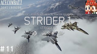 #11【フライト】長距離戦略打撃作戦 らいずの「エースコンバット7 スカイズ・アンノウン」【ＨＡＲＤ】Long-range strategy ACE COMBAT 7【らいめいちゃんねる】