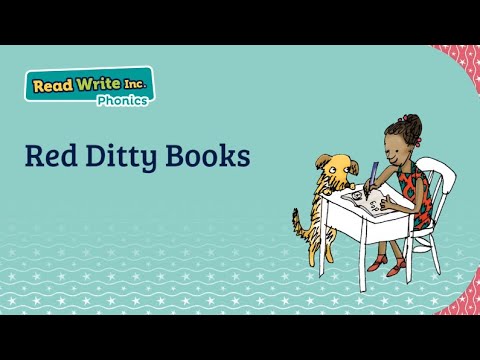 Read Write Inc. Red Ditty books tutorial with demonstrations for parents and educators