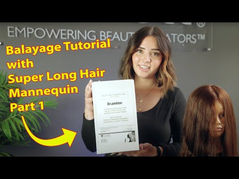 Balayage and UpDo Tutorial Featuring Giell Haute...