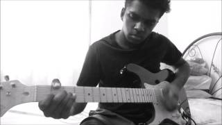 Lawson - Lion&#39;s Den - Joel Peat Guitar Solo (cover)