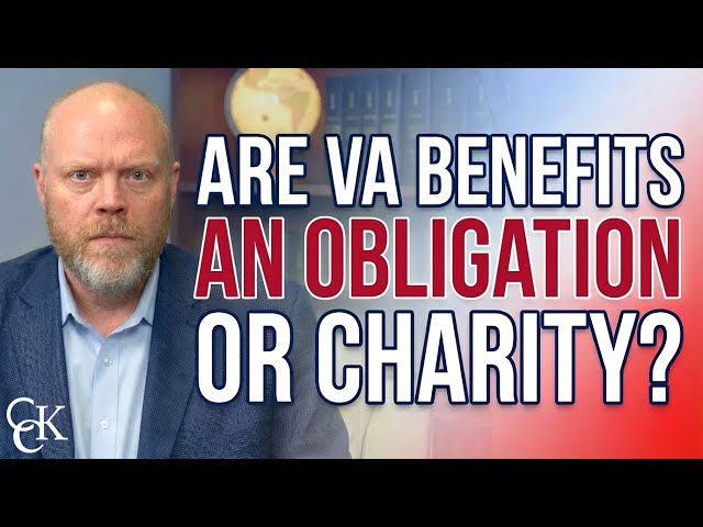 Why VA Disability Benefits Are Not Charity