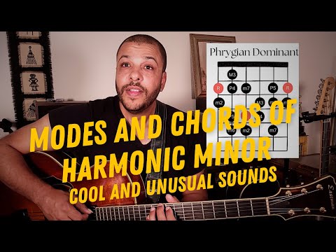 MODES AND CHORDS OF HARMONIC MINOR - Cool and Unusual Sounds