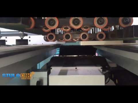 Automatic CNC Drilling & Grooving Machine for Woodworking