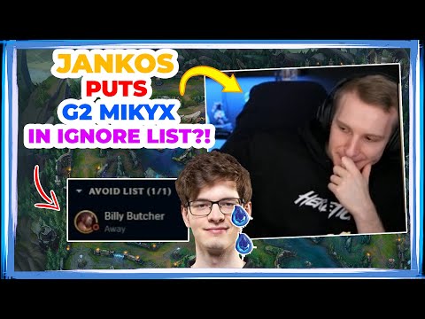 Jankos IGNORING G2 Mikyx?! [CONFIRMED]