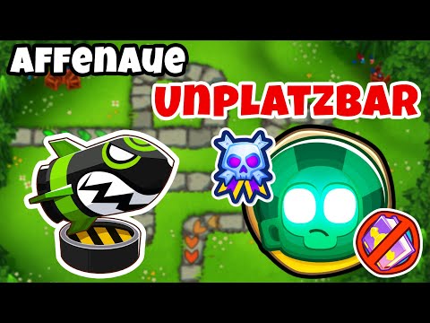 Affenaue: Unplatzbar - ohne Affenwissen (Monkey Meadow) [#BloonsTD6]