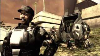 Halo 3 ODST Sargent Johnson Firefight Trailer