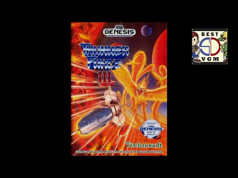 Best VGM 2946 - Thunder Force III - The Grubby Dark Blue (Stage 3 ~ Seiren)