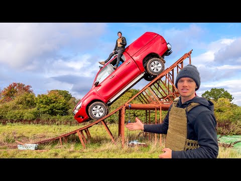 Car Guys Put A Toyota Hilux Through The Ultimate Durability Test