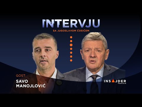 Insajder intervju: Savo Manojlović